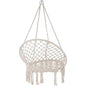 Iropro Hammock Swing Chair Hanging Chair, Hanging Cotton Rope Macrame Chairs, Comfortable Sturdy Hanging Chairs