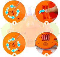 Kids Drum Kit Toy Drum Set Baby Musical Instruments for Toddlers Nursery Rhymes Electronic for Children Kid Boys Girls 3 4 5 Year Olds