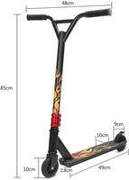 YoleoStore Stunt Scooter,Freestyle Trick Scooter with ABEC 7 ball bearings,Teenage Sport Scooter,Kick Scooter with Lightweight Aluminium Deck