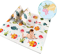 Dripex Baby Play Mat, Baby Crawling Mat Portable Waterproof Non Toxic Soft Foam
