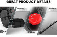 Dripex Foldable Rowing Machine Magnetic Rower with 16 Level Adjustable Resistances for Home use