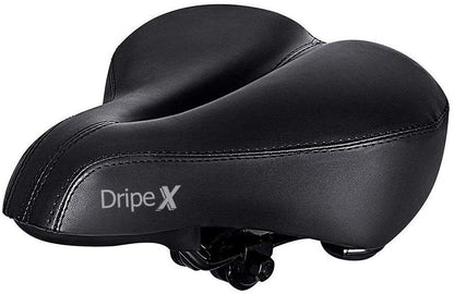 hop Dripex Most Comfortable Gel Bike Saddle Seat, Outdoor Women and Men Cycling Seat, Foam Padded Breathable with One Mounting Wrench.
