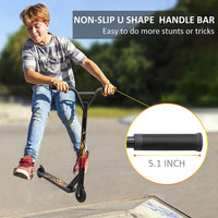 YoleoStore Stunt Scooter,Freestyle Trick Scooter with ABEC 7 ball bearings,Teenage Sport Scooter,Kick Scooter with Lightweight Aluminium Deck