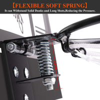 Dripex Mini Indoor Basketball Hoop Play Set for kids Wall Mounted Basketball Board with Ball and Pump