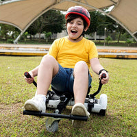 Iropro Hover Go Karts Hoverboard Seat Attachment 6.5/8/10 Adjustable Accessory for Kids Adults
