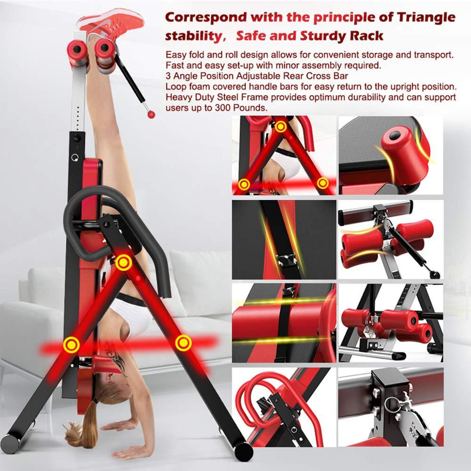 Yoleo Gravity Heavy Duty Inversion Table