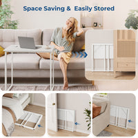 Dripex Folding Desk Foldable Small Computer Desk Writing Table for Small Place Easy Assembly