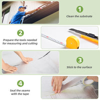 Dripex Self Adhesive Aluminium Foil Insulation Roll Thermal Insulation, Sound Deadening, Heat Reflective & Vapour Barrier, Fire & Moisture Resistant, Condensation Protection