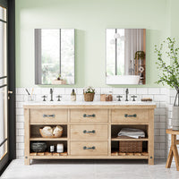 Dripex Single Door Bathroom Mirror Cabinet, Wall Mounted Storage Cupboard with Mirror, Cabinet with Adjustable Shelf