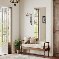 Dripex Frameless Bathroom Mirror, Wall Mounted Bathroom Mirror with Bevelled Edge & Pre-Drilled Holes for Dressing Room Bedroom Living Room