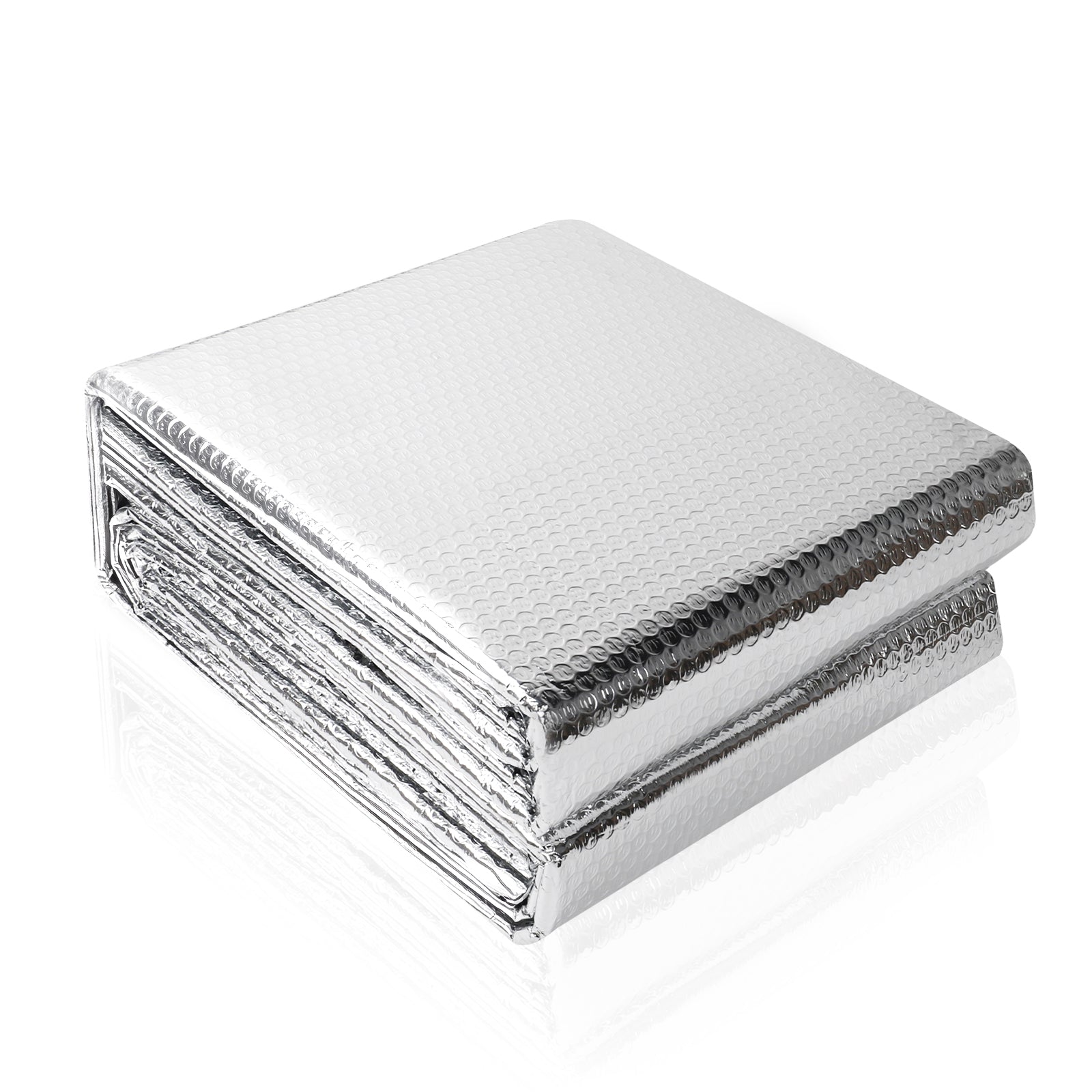 Radiator Reflector Foil Double Aluminium Bubble Insulation Adhesive Pads Energy Saving Heat Reflector Home Loft Caravan Boat