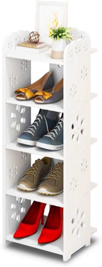 Dripex Shoe Rack Shoe Cabinet Storage Rack Bookshelf Shoe Organizer Free Standing Display Rack in Home Corridor Hallway and Corner