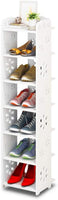 Dripex Shoe Rack Shoe Cabinet Storage Rack Bookshelf Shoe Organizer Free Standing Display Rack in Home Corridor Hallway and Corner