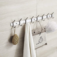 Dripex Coat Hook Rack Wall Mounted 304 Stainless Steel Hanger Heavy Duty Clothes Hat Holder (6 Hooks/8 Hooks)