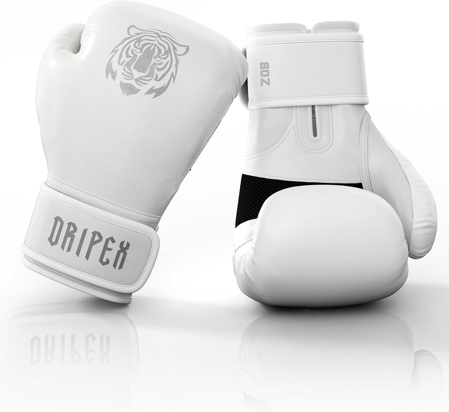 Dripex Boxing Gloves for Men Women Youth, Boxing Training Gloves | for Heavy Bag Workout, Muay Thai, Kickboxing, Sparring Punching（6 8 10 12 14 16oz）