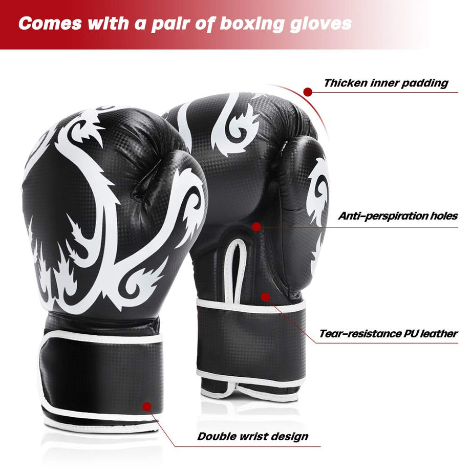 Dripex 70 Inch Upgrade Free Standing Punch Bag, Heavy Duty Freestanding Boxing Bag with Suction Cups, Stable Pedestal Standing Punching Bag for Adult Men Youth, MMA Muay Thai Kickboxing Home Gym Training