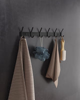 Dripex Coat Hook Rack Wall Mounted 304 Stainless Steel Hanger Heavy Duty Clothes Hat Holder (6 Hooks/8 Hooks)