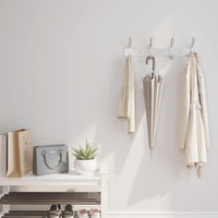 Dripex Coat Hook Rack Wall Mounted 304 Stainless Steel Hanger Heavy Duty Clothes Hat Holder (3/4 Hooks)