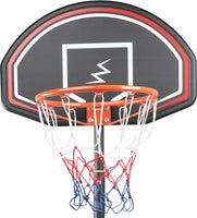 Dripex Professional Basketball Hoop Height Adjustable Portable Outdoor Free Standing Basketball Stand Net Set System 1.6m-2.1m with Wheels