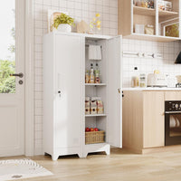 Dripex Metal Cabinet with Hanging Rail Lockable Steel Filing Cabinet Multi-purpose Storage Cabinet Steel Locker for School Home Office Garage 150 x 38 x 38 cm