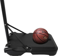 Dripex Professional Basketball Hoop Height Adjustable Portable Outdoor Free Standing Basketball Stand Net Set System 1.6m-2.1m with Wheels