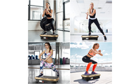 Dripex Vibration Plate for Home, Fitness & Slimming with Resistance Bands