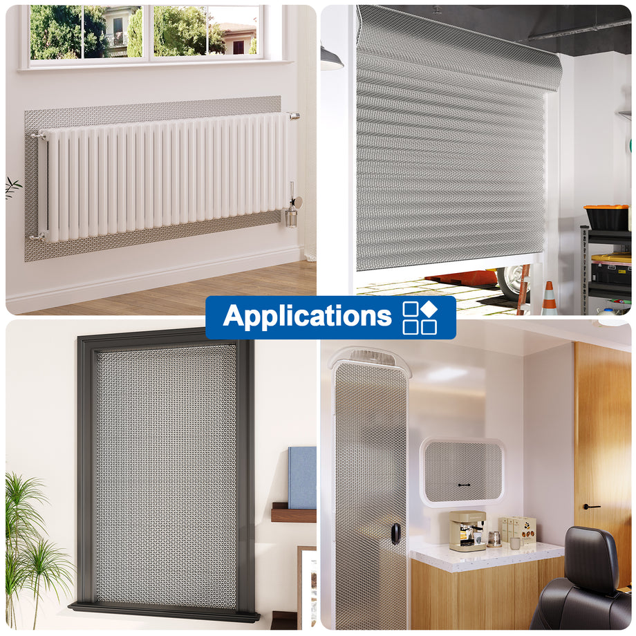 Dripex Radiator Reflector Foil Double Aluminium Bubble Insulation with Adhesive Pads Energy Saving Heat Reflector for Home Loft Caravan Boat