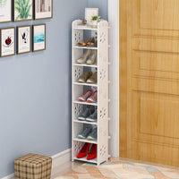 Dripex Shoe Rack Shoe Cabinet Storage Rack Bookshelf Shoe Organizer Free Standing Display Rack in Home Corridor Hallway and Corner