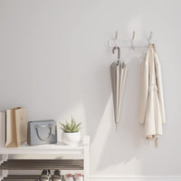 Dripex Coat Hook Rack Wall Mounted 304 Stainless Steel Hanger Heavy Duty Clothes Hat Holder (3/4 Hooks)