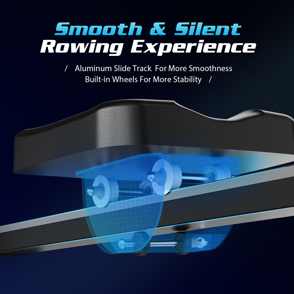 Dripex Magnetic Rowing Machine for Home Use Rower Machine for Home Gym ...