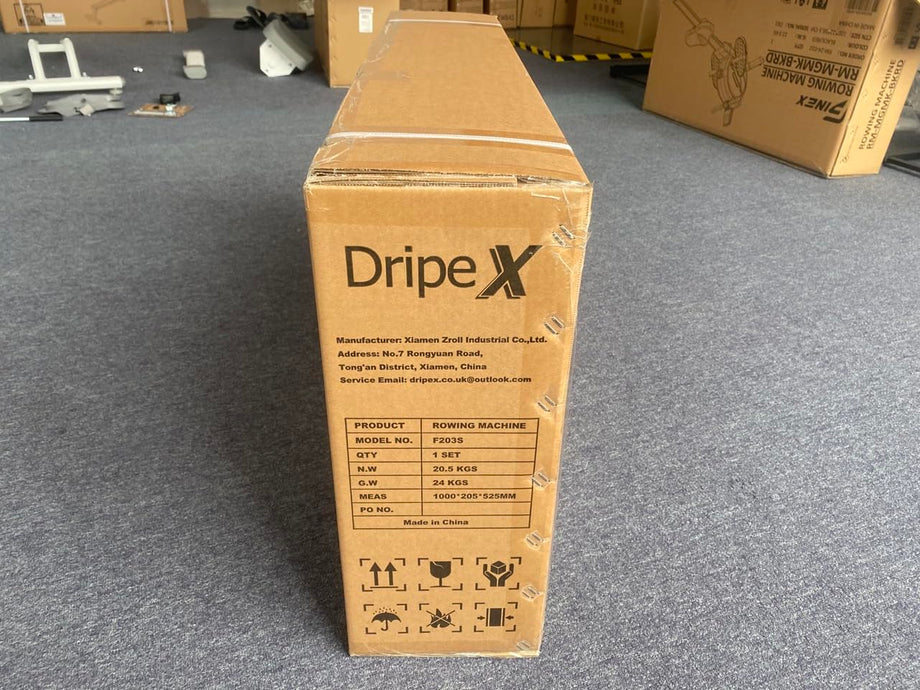 Dripex Magnetic Rowing Machine for Home Use Rower Machine for Home Gym & Cardio Training Rower with Aluminum Slide Rail, 16 Adjustable Resistance & LCD Monitor