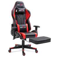 Bigzzia Gaming Chair - Ergonomic Office Chair (with footrest)