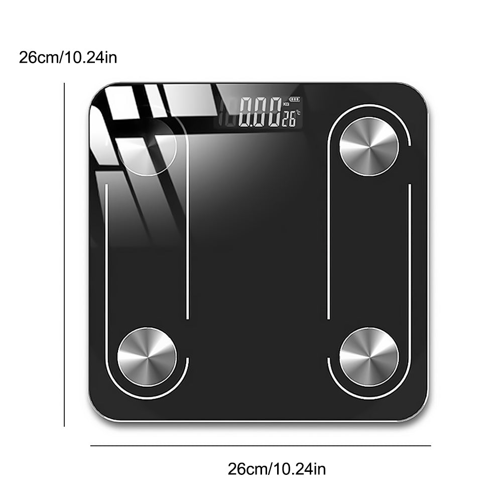 Bluetooth Bathroom Scale Body Fat Scales BMI Bone Weighing Smart App iOS Android