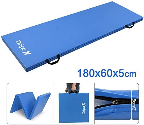 Dripex Folding Gymnastics Exercise Mat - 6FT