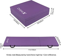 Dripex Folding Gymnastics Exercise Mat - 6FT
