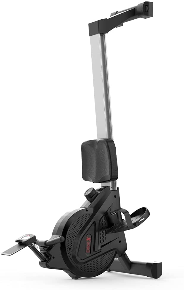 Dripex Magnetic Rowing Machine for Home Use & Cardio Training Rower with Aluminum Slide Rail, 16 Adjustable Resistance & LCD Monitor (2021 Upgrade Version)
