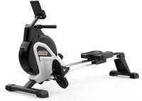 Dripex Magnetic Rowing Machine for Home Use & Cardio Training Rower with Aluminum Slide Rail, 16 Adjustable Resistance & LCD Monitor (2021 Upgrade Version)