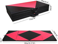 Dripex Folding Gymnastics Exercise Mat - 8FT