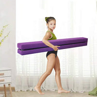 Dripex Folding Gymnastics Balance Beam 7FT