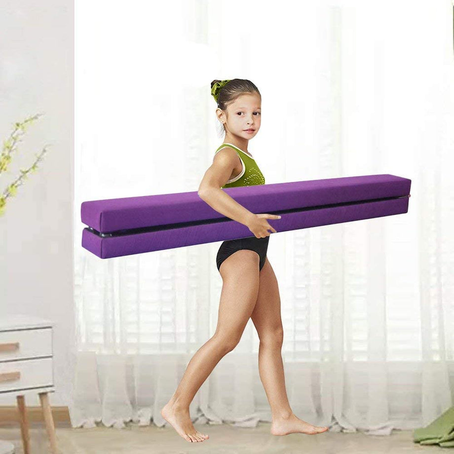 Dripex Folding Gymnastics Balance Beam 7FT
