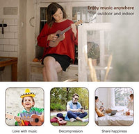 Dripex Soprano Ukulele 23 Inch with Beginner Kit