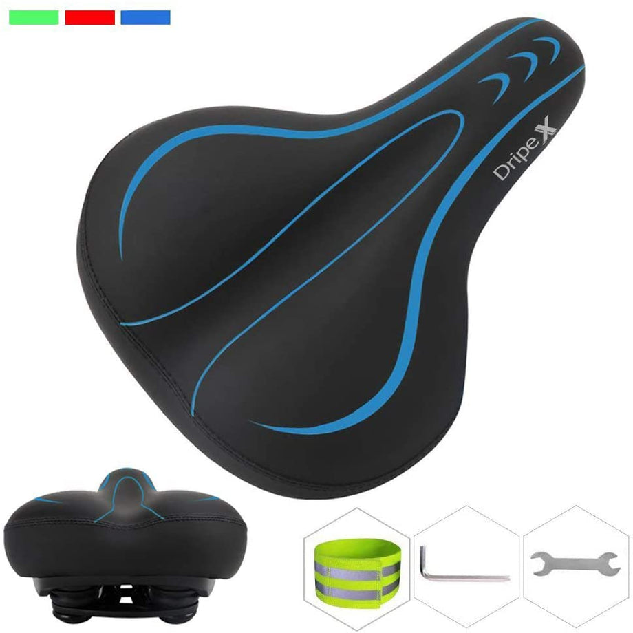 Dripex Gel Bike Seat / Bicycle Saddle