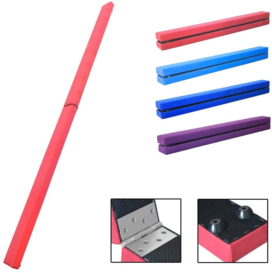 Dripex Folding Gymnastics Balance Beam 7FT