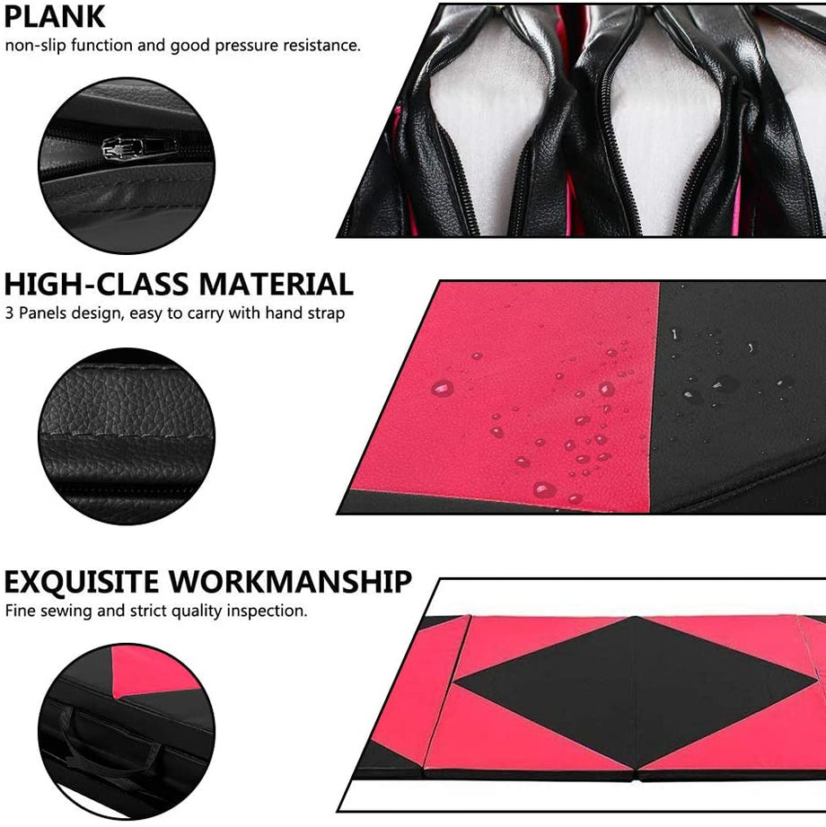 Dripex Folding Gymnastics Exercise Mat - 8FT