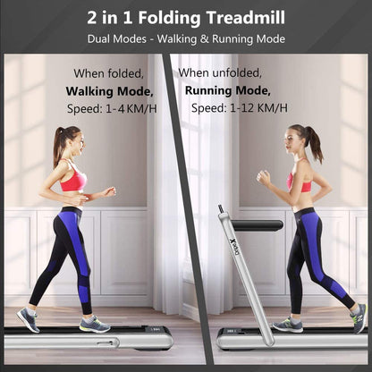 a convenient, easy-to-store folding treadmill? 