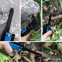 Dripex Multitool Camping Gear - 16 in 1 Emergency Survival Gear for Outdoor Camping Hiking