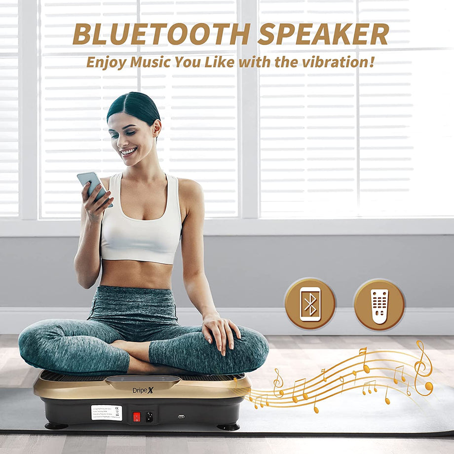 Dripex Vibration Plate Exercise Machine, Whole Body Workout Fitness Vi DripexUK