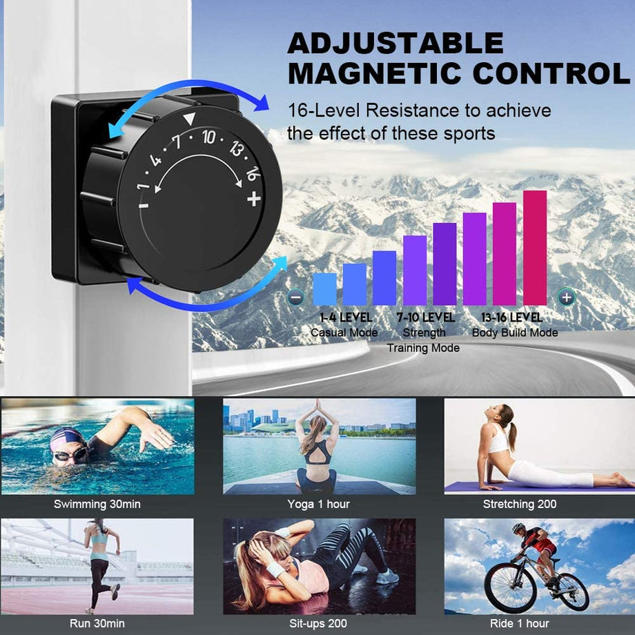 Dripex Cross Trainer Machine (2020 New Version) 4in1 Elliptical Exer