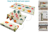 Dripex Baby Play Mat, Baby Crawling Mat Portable Waterproof Non Toxic Soft Foam