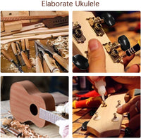 Dripex Soprano Ukulele 23 Inch with Beginner Kit